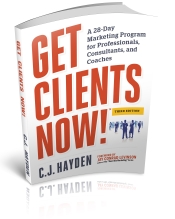 Get Clients Now Book 3rd Edition