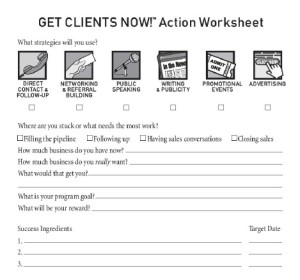 Get Clients Now! Worksheets