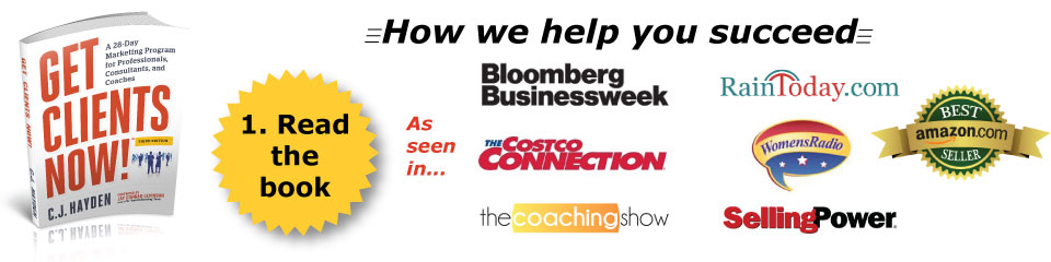 Read the book Get Clients Now!